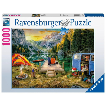Puzzle 1000 Na kempingu